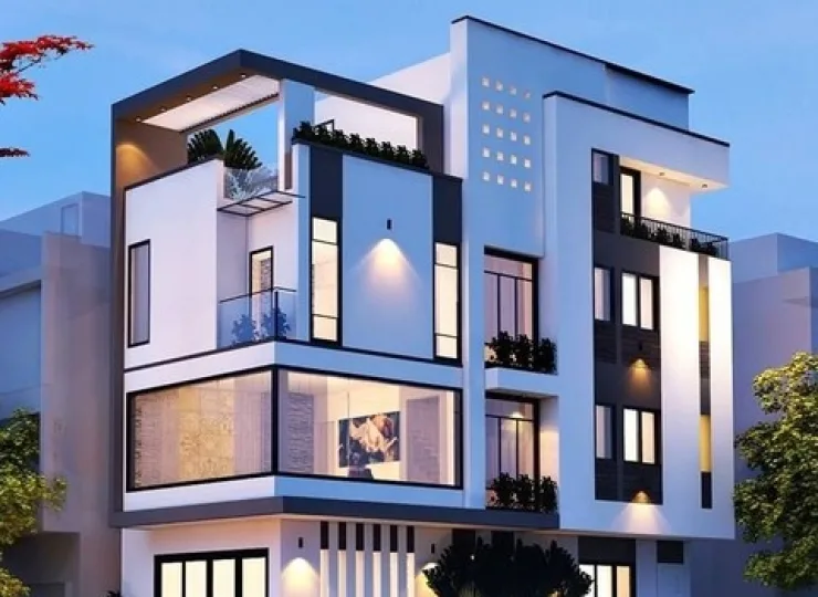 Nhà phố thiết kế hiện đại